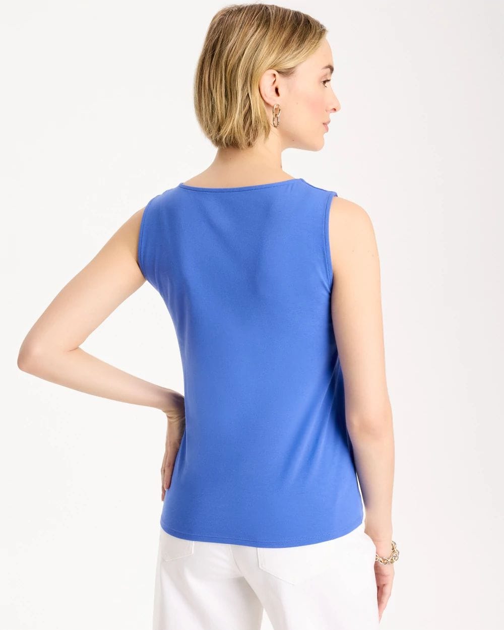 Contour Cotton™ Square Neck Tank | Chico's